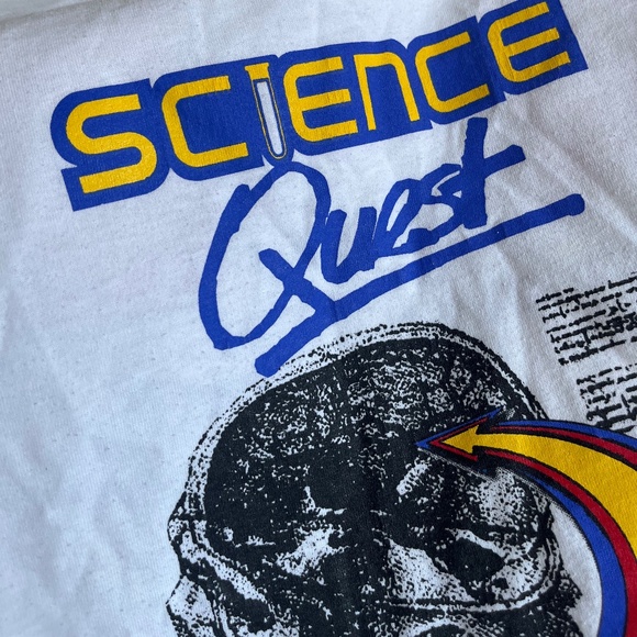 VINTAGE '98 Science Quest brain t-shirt - Picture 2 of 9